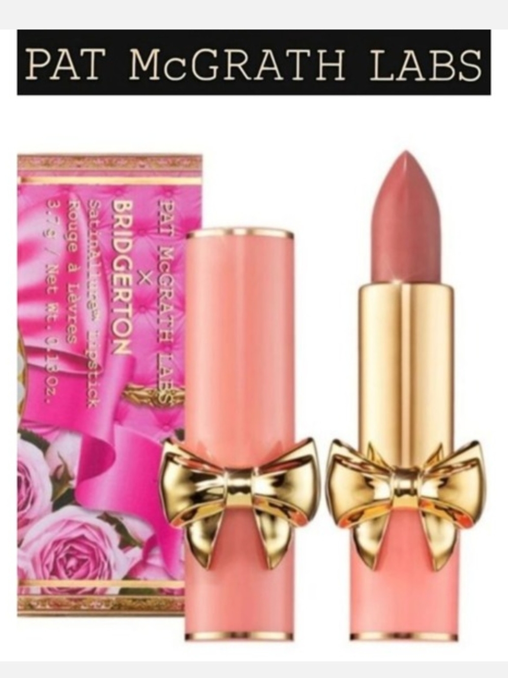 Pat McGrath & Bridgeton Lipstick Satinallure 496 Entranced NIB